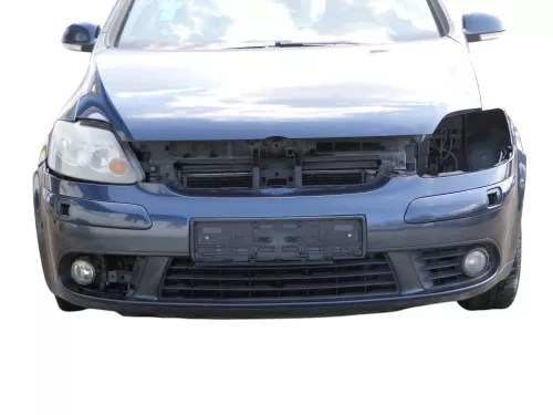 VW Golf 5 5M1 Plus Stoßstange vorne Frontstoßstange Stoßfänger LC5F blau SWR