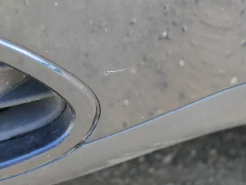 VW Golf 5 5M1 Plus Stoßstange vorne Frontstoßstange Stoßfänger LC5F blau SWR (185023)