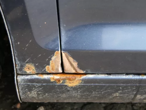 VW Golf Plus 5M Türblatt Tür vorne links Fahrertür grau LC5F -Türblatt +Rahmen (185024)