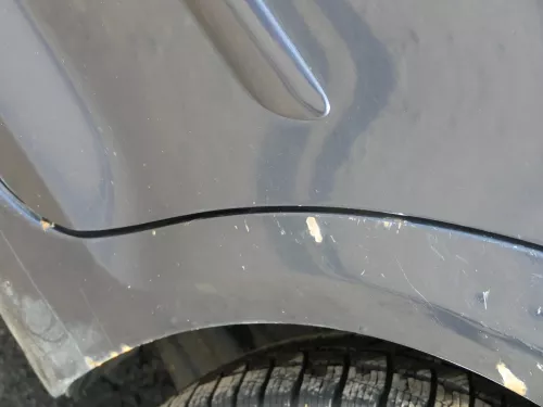 VW Golf Plus 5M Tür hinten links silber blau LC5F - mit Rahmen (185025)