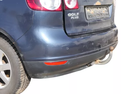 Golf 5 5M1 Plus Stoßstange hinten Heckstoßstange Stoßfänger blau LC5F PDC (185031)