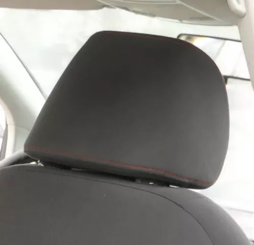 VW Golf 5K 1K Kopfstützen Kopfstütze vorne rechts oder links GOAL orange Nähte (185044)