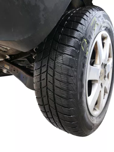 2x VW Golf Passat Reifen 195/65 R15 91T Winterreifen ca. 6,5-7 mm NUR REIFEN (185048)