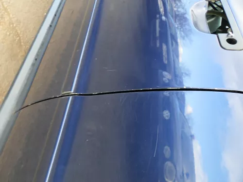 A4 B5 Tür nur Türblatt vorne links Fahrertür blau LZ5T Kombi od Limo (185060)