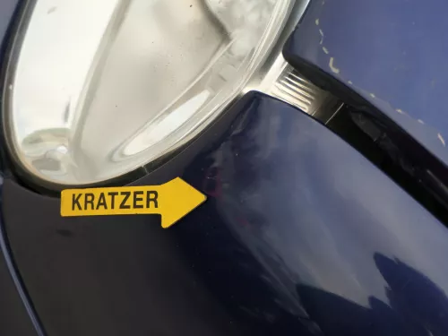 VW Golf 4 1J Kotflügel vorne links blau LB5N (185080)