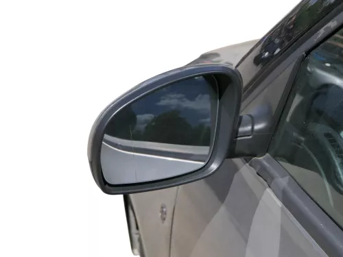 Fabia 5J elektrisch Spiegel Außenspiegel links mit Glas - braun LF8H (185116)