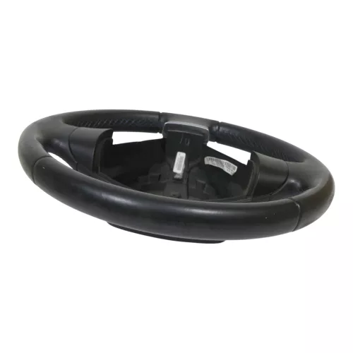 Polo 9N 9N3 Lenkrad Leder 3-Speichen Airbag 6Q0419091AF Lederlenkrad blaue Nähte (185195)