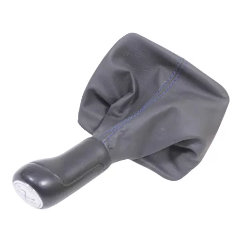 VW Polo 9N 9N3 Schaltknauf Schaltsack Schaltung 6Q1711113G Leder schwarz Goal (185197)