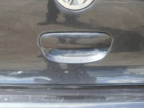 VW Polo 9N3 9N Heckklappe Kofferraumklappe Klappe schwarz LC9Z ohne Anbauteile (185204)