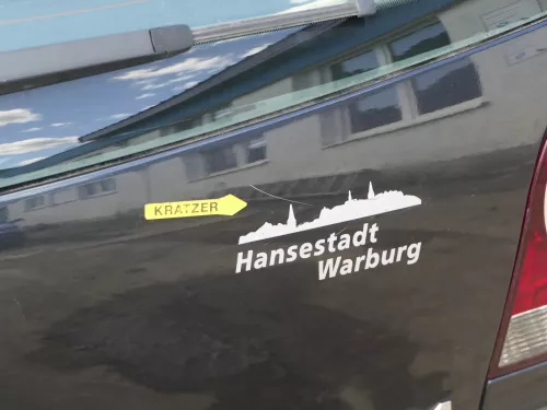 VW Polo 9N3 9N Heckklappe Kofferraumklappe Klappe schwarz LC9Z ohne Anbauteile (185204)