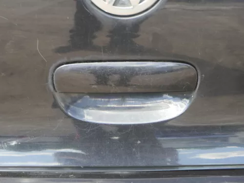 VW Polo 9N 9N3 Griff Heckkklappe Heckklappengriff schwarz LC9Z ohne Schloß (185205)