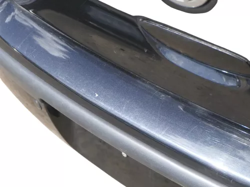 VW Polo 9N 9N3 Stoßstange Heckstoßstange hinten schwarz LC9Z (185206)