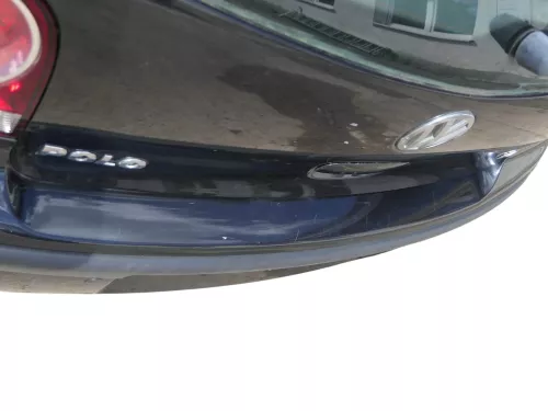 VW Polo 9N 9N3 Stoßstange Heckstoßstange hinten schwarz LC9Z (185206)