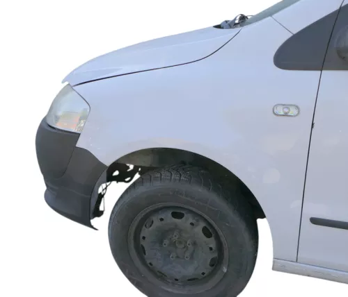 VW Fox Kotflügel vorne links weiß LB9A (185226)