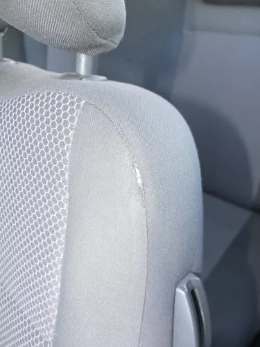 VW Fox Sitz Fahrersitz vorne links OHNEAirbag höhenverstellbar  (185241)