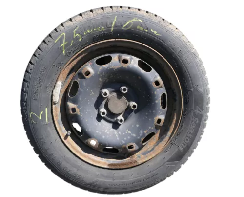 4x Fabia Felgen Reifen 165/70 R14 81T Allwetterreifen M&S 5jx14H2 ET35 6,5-8mm (185246)