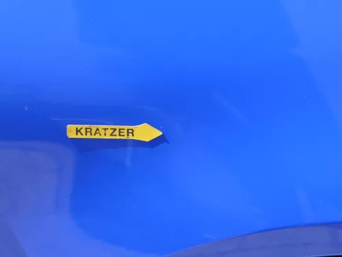 VW Polo 9N Kotflügel vorne rechts blau LA5F bis ca.Bj.2004  (185249)