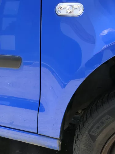 VW Polo 9N Kotflügel vorne rechts blau LA5F bis ca.Bj.2004  (185249)