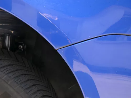 VW Polo 9N Kotflügel vorne rechts blau LA5F bis ca.Bj.2004  (185249)