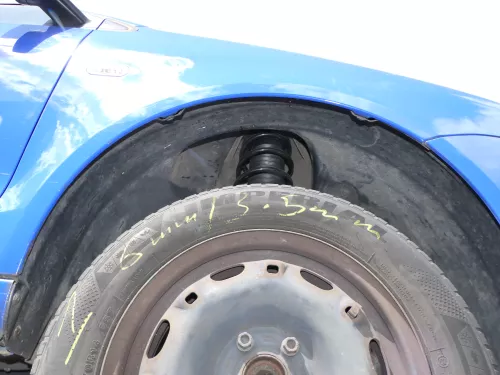 VW Polo 9N Kotflügel vorne rechts blau LA5F bis ca.Bj.2004  (185249)