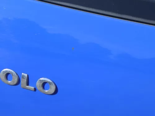 VW Polo 9N3 9N Heckklappe Kofferraumklappe Klappe blau LA5F ohne Anbauteile (185250)