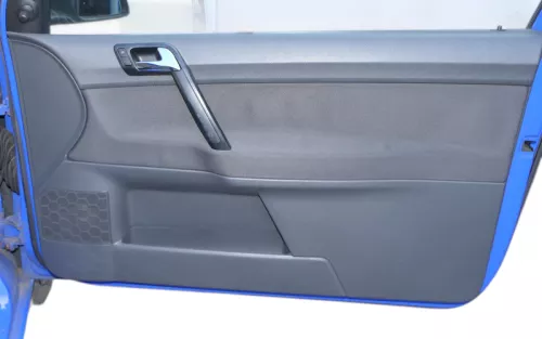1x VW Polo 9N Türverkleidung Verkleidung Tür vorne rechts 2/3-Türer Griff Öffner (185252)