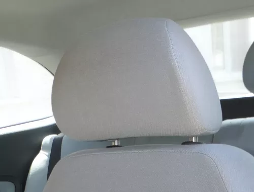 1x Seat Ibiza 6L Kopfstütze vorne rechts oder links  grau wasserblau (185265)