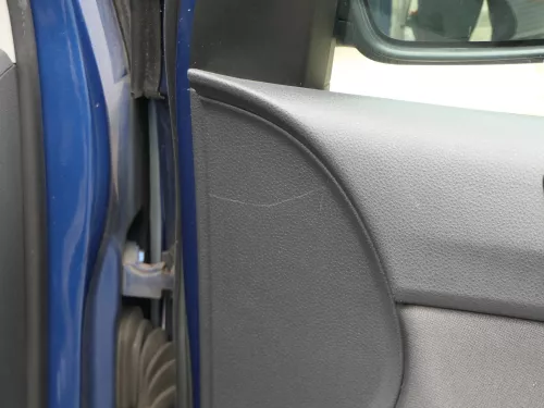 1x VW Polo 9N Türverkleidung Verkleidung Tür vorne rechts 2/3-Türer Griff Öffner (185290)