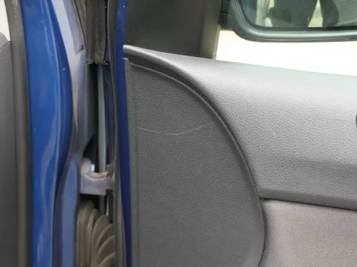 1x VW Polo 9N Türverkleidung Verkleidung Tür vorne rechts 2/3-Türer Griff Öffner (185290)