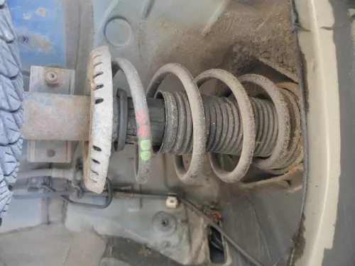 2x Polo 9N 9N3 Fox Ibiza 6L Federbein Stoßdämpfer Feder vorne Sportfeder Sport