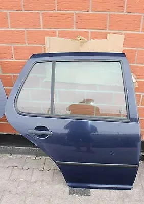 VW Golf 4 Limousine Tür hinten rechts 4-Türer blau LA5G