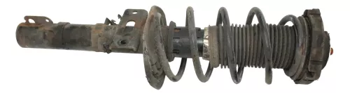 VW Polo 9N 9N3 Fox Ibiza 6L Federbein Stoßdämpfer Feder vorne Federn Benziner