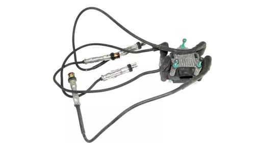 VW Lupo Arosa Polo 6N2 Zündspule Zündverteiler + Zündkabel kabel AUD AUC ANV ALD (9999100)