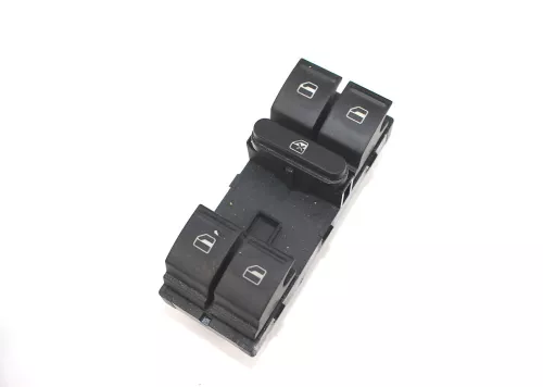 VW Golf 5 Jetta ektrischer Fensterheber Schalter vorne links 1K4959857 B 4-Fach (9999124)