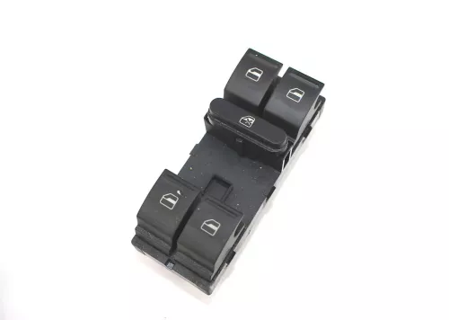 VW Golf 5 Jetta ektrischer Fensterheber Schalter vorne links 1K4959857 B 4-Fach (9999124)