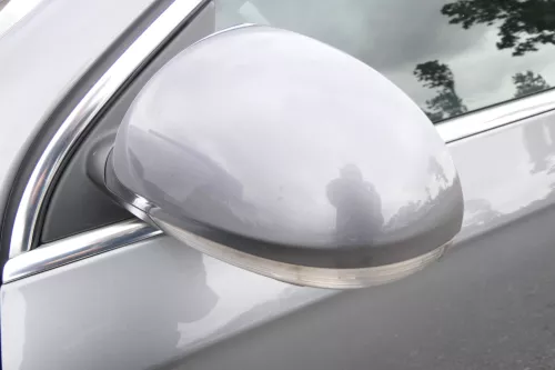 VW Passat 3C elektrischer Spiegel Außenspiegel links mit Glas Blinke grau LA7T (9999246)