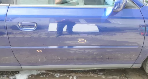 Audi A3 8L Tür Türblatt vorne rechts Beifahrertür blau LZ5K 2/3-Türer