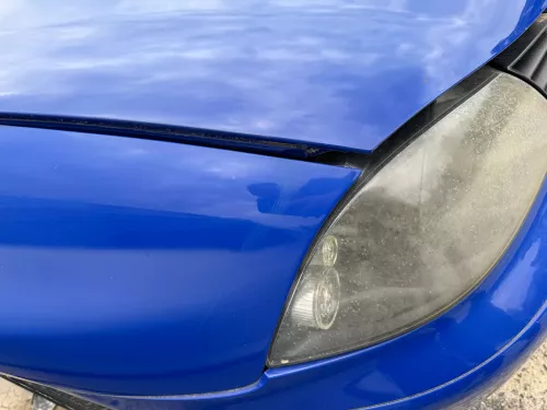 Seat Ibiza 6L Motorhaube Haube Klappe vorne blau LS5G 6L0823031D (180863)
