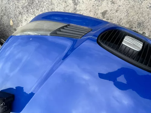 Seat Ibiza 6L Motorhaube Haube Klappe vorne blau LS5G 6L0823031D (180863)