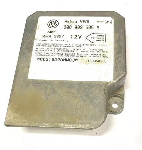 VW Golf 4 Bora Steuergerät Airbag Airbagsteuergerät 6Q0909605A Index 05