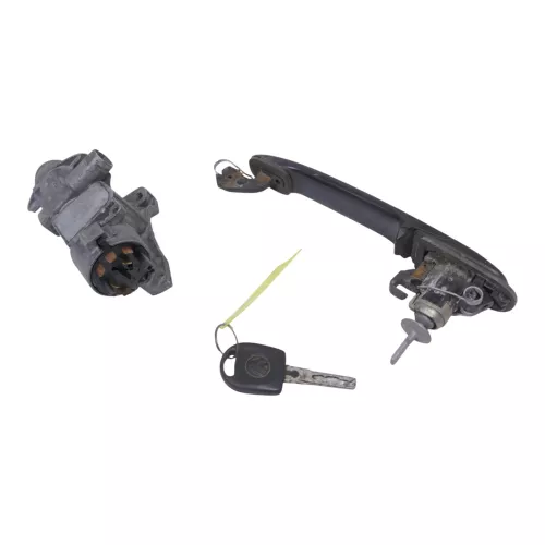 VW Sharan 7M Schloßsystem Türschloß links Zündschloß Schloß 1x Schlüssel ab2000