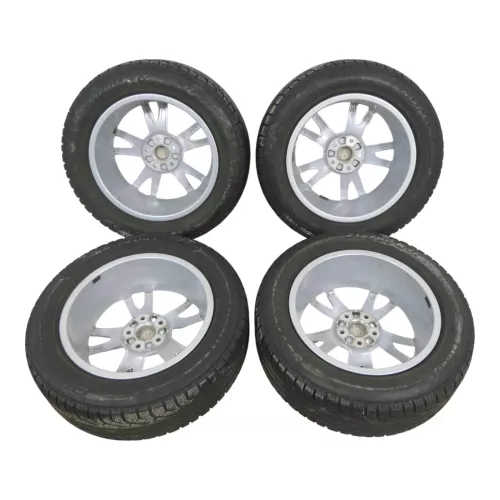 4x Audi Q3 Alufelgen ATS SS8 215/60 R17 96H Winterreifen 8U0071497 2x3mm 2x5mm (149830)