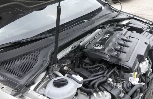 Golf 7 5G Abdeckung Windlauf Verkleidung Wischer Wasserkasten Wasserabweiser (163720)