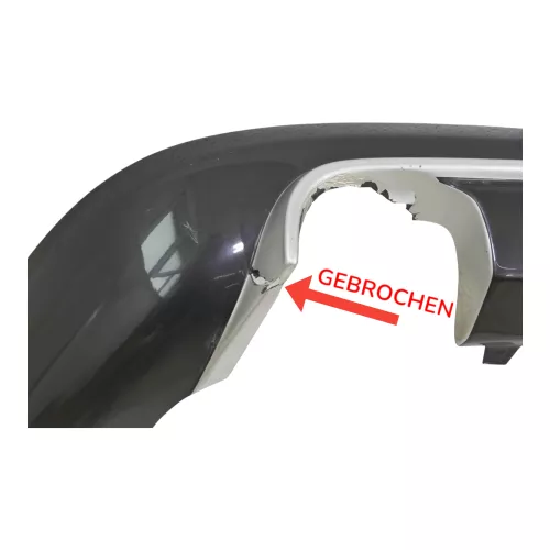 Passat 3C Kombi hinten Lippe Heckansatz Spoiler unten braun LC8Z  CSR-HA050 (181889)