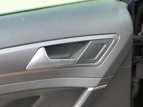 1x VW Golf 7 5G AU Variant Kombi Türverkleidung Tür hinten links schwarz (185494)