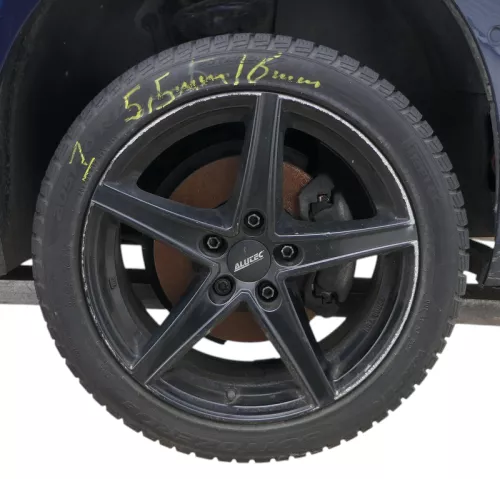 4x Golf 7 Passat Alufelgen 205/50 R17 93V Winterreifen Reifen ca. 6mm KBA 47095  (185725)