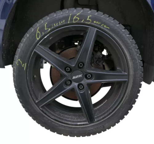 4x Golf 7 Passat Alufelgen 205/50 R17 93V Winterreifen Reifen ca. 6mm KBA 47095  (185725)