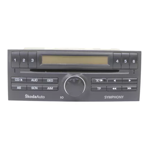 Skoda Fabia 6Y Radio Symphony CD- Player mit Code SkodaAuto (185311)