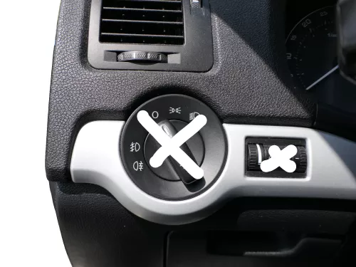 Octavia 1Z vorne Dekor Leisten alu silber Abdeckung Leiste Alu glanzgedreht (185801)