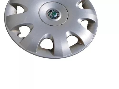 4 Stück Original Skoda Octavia 1Z Radzierkappe Radkappe 15 Zoll 1Z0601147A (185819)